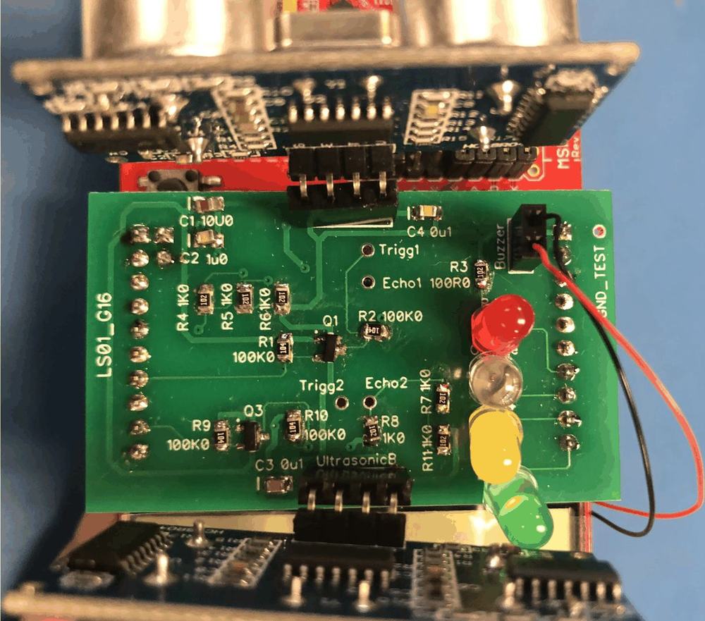 Mining-safety distance meter