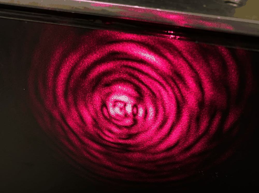 Rose-pattern multimode-fiber output